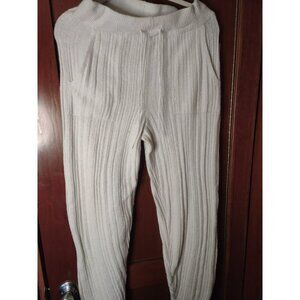 Tranquil & Tru Lounge Pants Size M White Drawstring